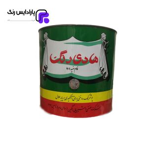 خرید و قیمت رنگ روغنی سفید براق آلکیدی هادی کد 701 – گالن 4 کیلویی