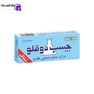 چسب دوقلو غفاری شفاف 18 گرمی