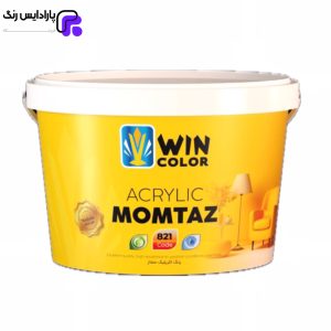 رنگ اکریلیک مات وین کالر win color دبه ۱۲کیلویی